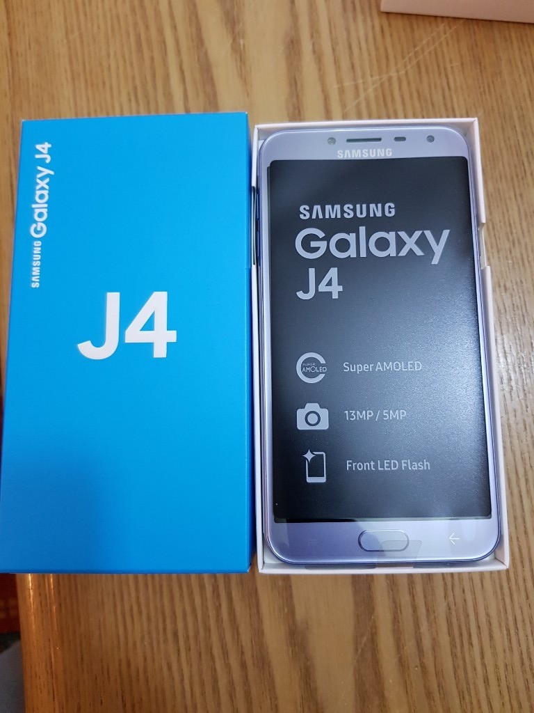 samsung j4 silver